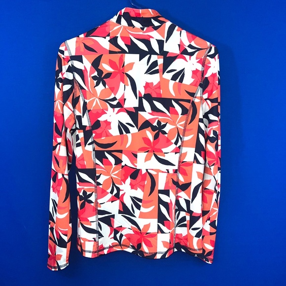 ⛳️NWT🤩 |•CALLAWAY•| Colorful Zip Golf Pullover Size Medium - Picture 8 of 11